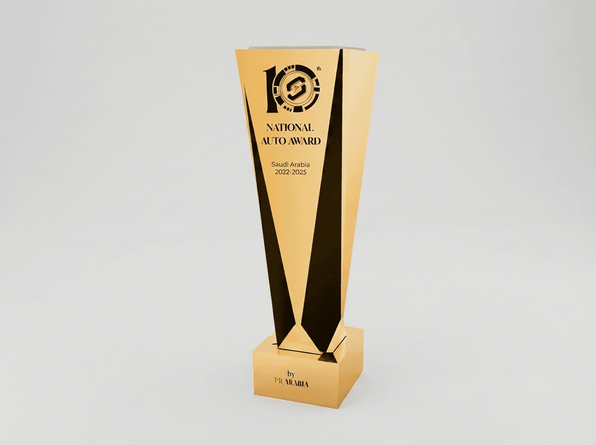 PR Arabia National Auto Award Celebrates 10 Years of Launch 10th national auto award hero image